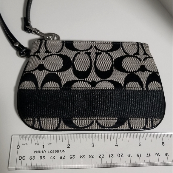 Coach Black and Grey Wristlet - Picture 7 of 7